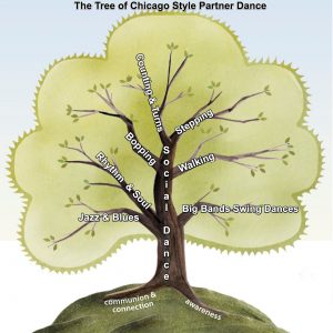 Three dimensions of Chicago Stepping