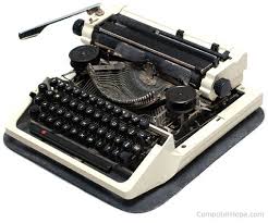 Old school typewriter