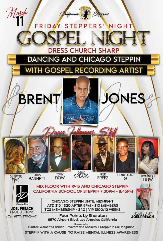 Gospel Night Stepper Set Los Angeles March 2022