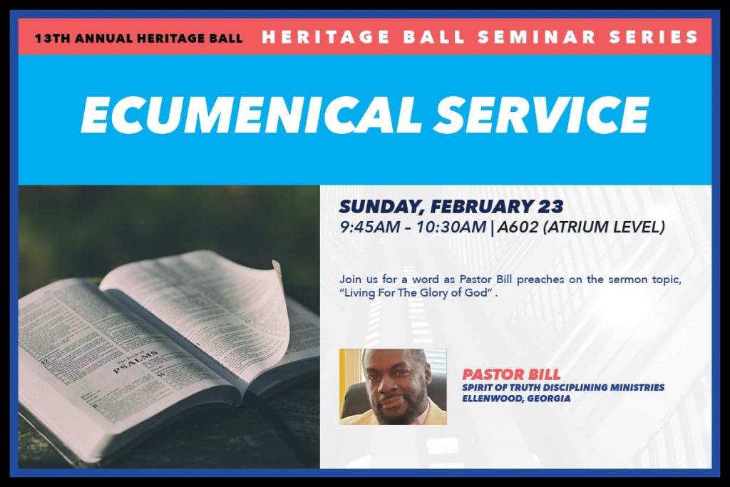 Heritage Ball Ecumenical Service