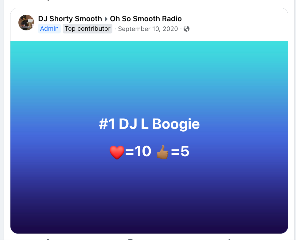 Oh So Smooth Radio DJ Battle emojis