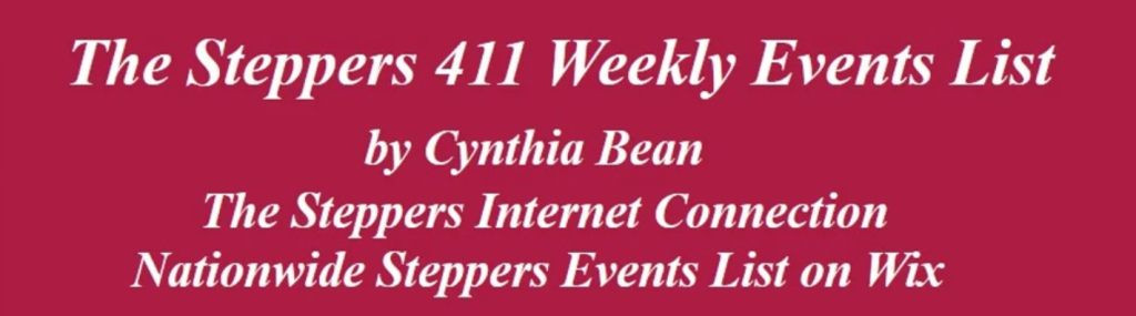 Cynthia Bean Steppers 411 for Community events