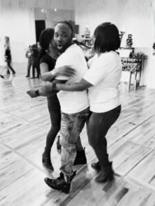 Having fun Tree, Christian, Vicki